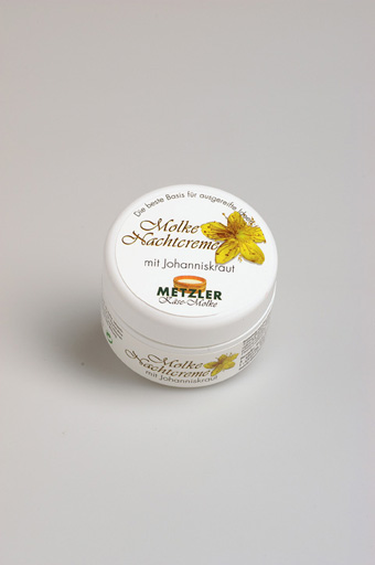 Nachtcreme Molke, mit Johanniskraut, 50 ml